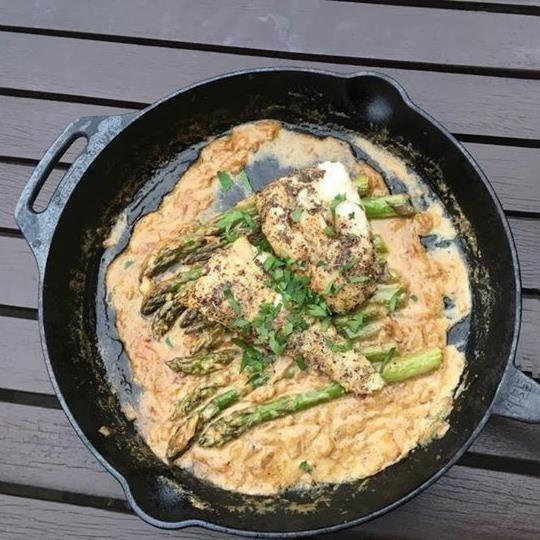Petromax FP35 Skillet met steel 2/7