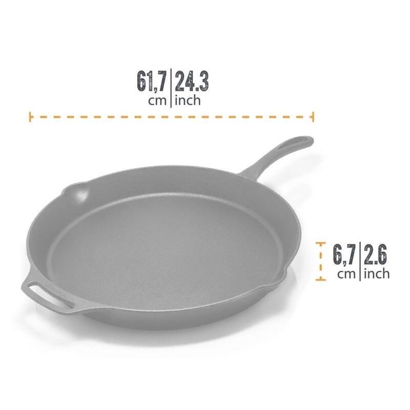 Petromax FP40 Skillet met steel 4/7