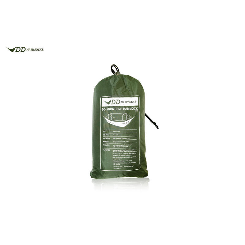 Hamac Frontline Forest Green DD Hammocks 2.7m x 1.4m