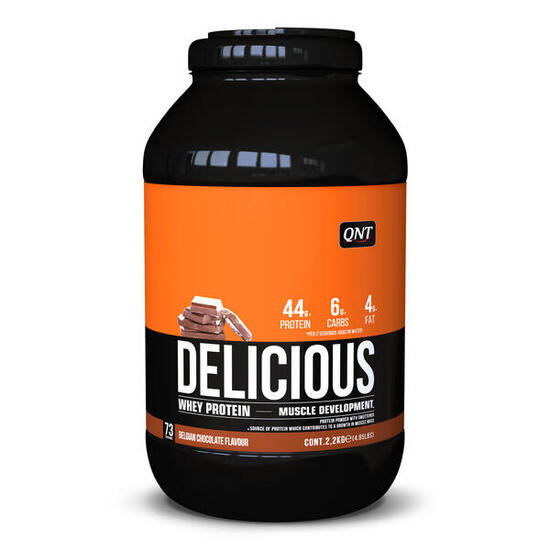 Delicious Whey Protein Powder - Belgische Chocolade - 2,2 kg