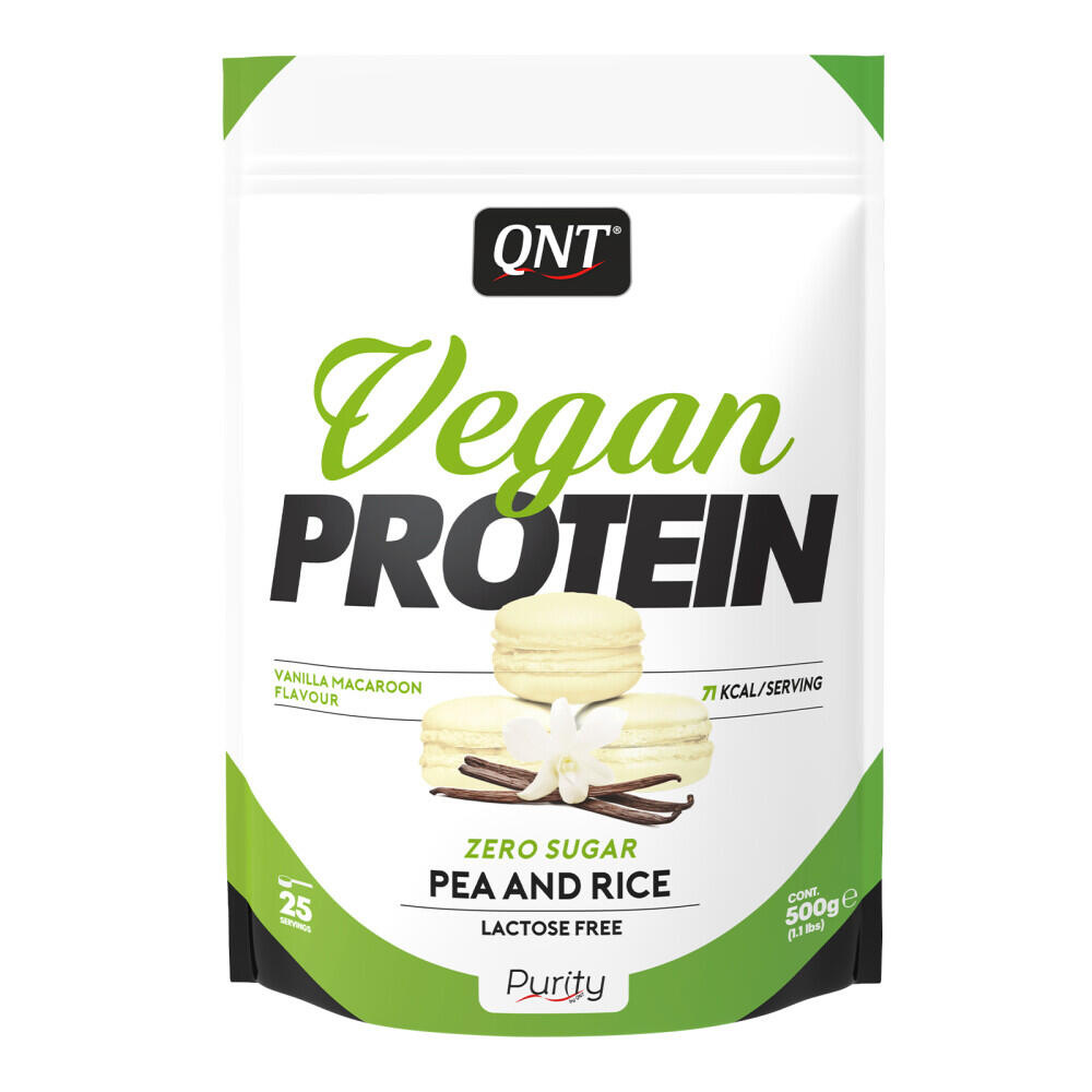 VEGAN PROTEIN POWDER - Amaretto alla vaniglia - 500 g 1/4