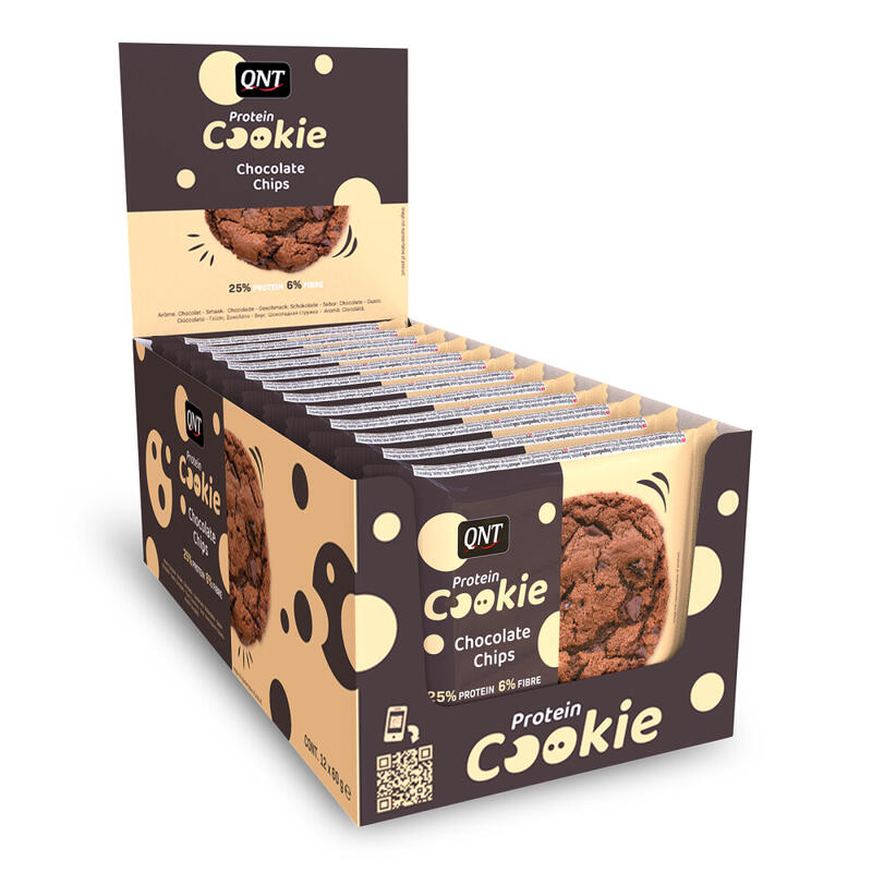 Protein Cookie - Pépites de chocolat 12 x 60 g