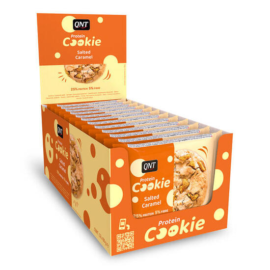 PROTEIN COOKIE - Caramelo salado - 12 x 60 g