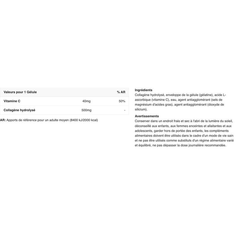 Collagène - Collagen - 90 Gélules