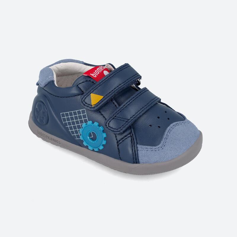 Zapatillas Deportivas Niños Biomecanics 241161A Azul marino Cierre Adherente