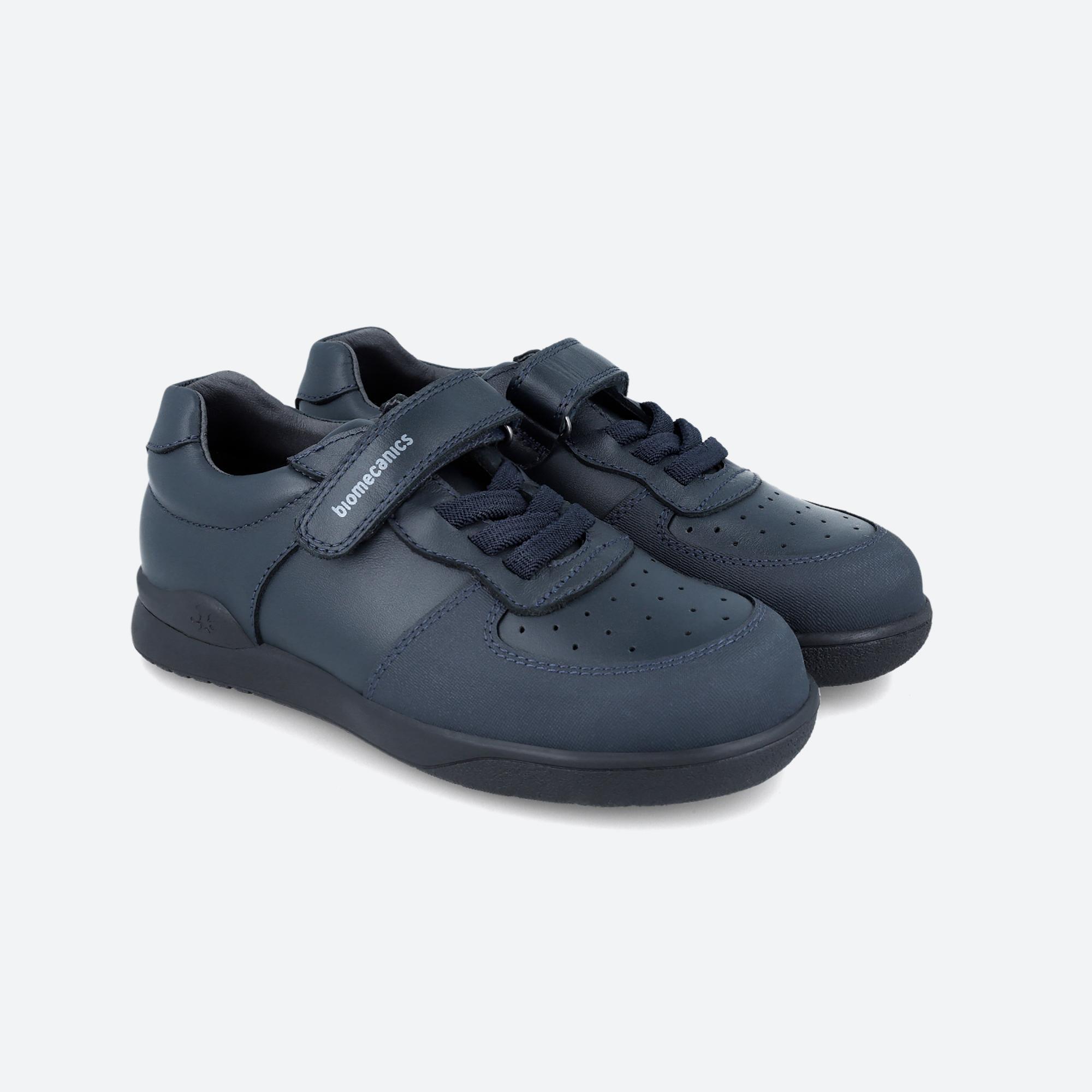 Zapatillas Deportivas Niños Biomecanics 241015B Azul marino  Cierre Adherente 2/6