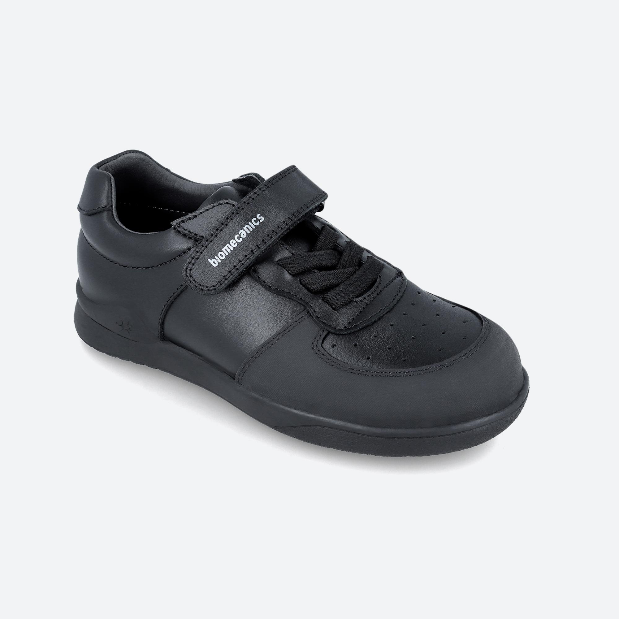 Zapatillas Deportivas Caminar Niños Biomecanics 241015A Negras Cierre Adherente 4/6