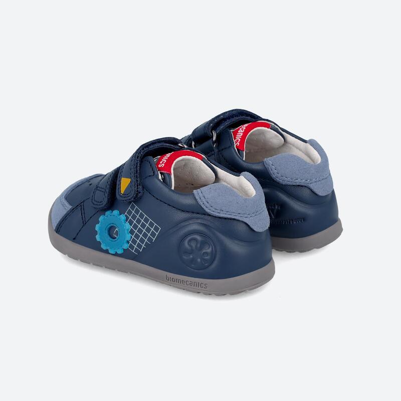 Zapatillas Deportivas Niños Biomecanics 241161A Azul marino Cierre Adherente