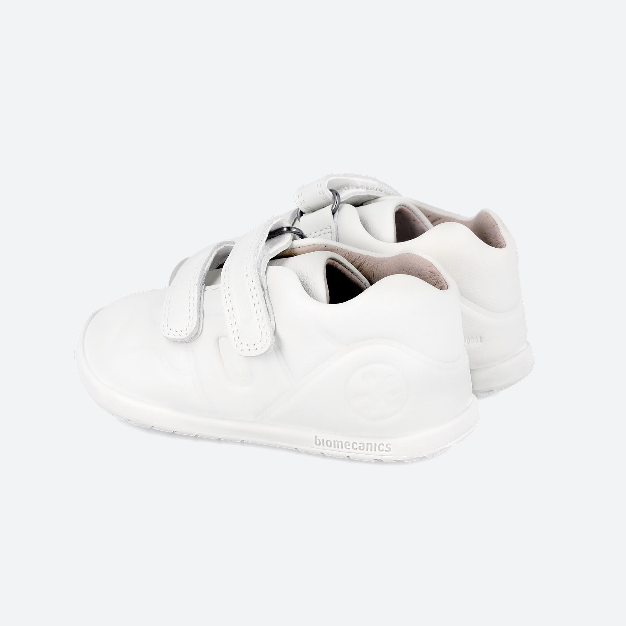 Zapatillas Deportivas Caminar Niños Biomecanics 241160E Blancas Cierre Adherente 3/6