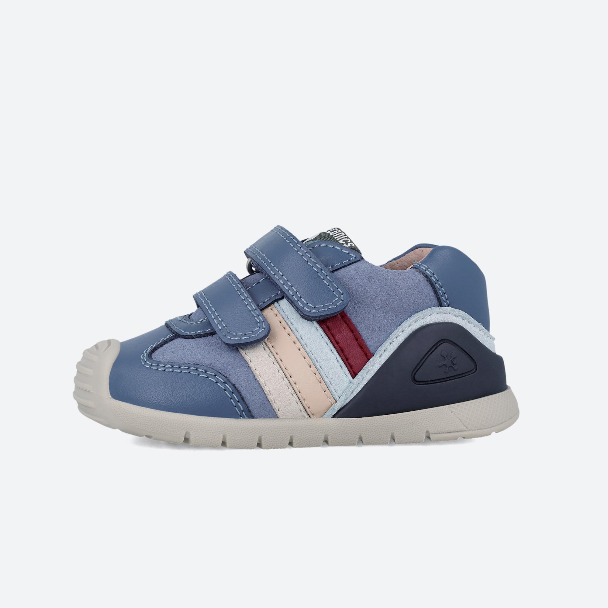 Zapatillas Deportivas Caminar Bebé Biomecanics 241110A Azules Cierre Adherente 5/6