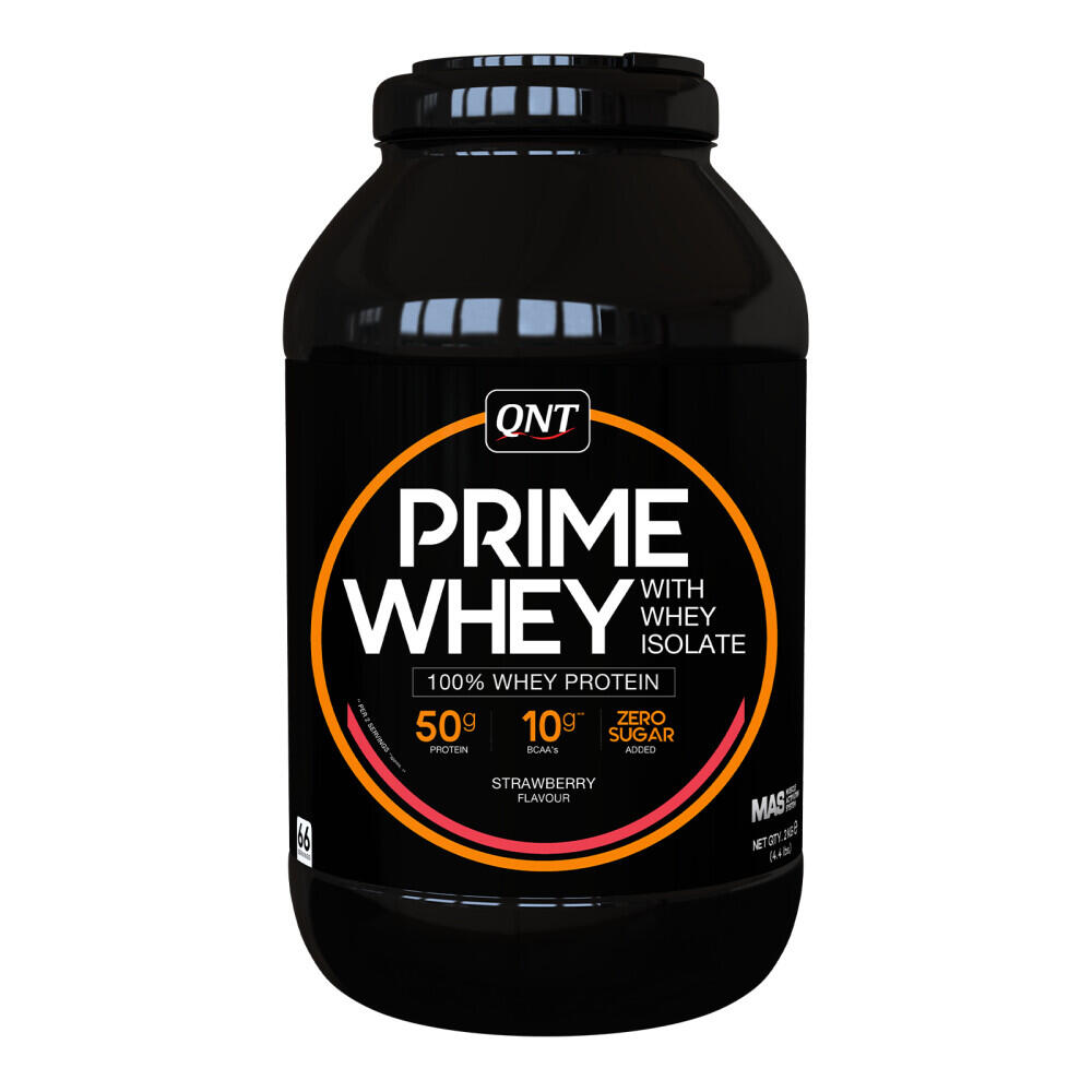 QNT Wei-isolaat - Prime Wei (2kg) - Aardbei
