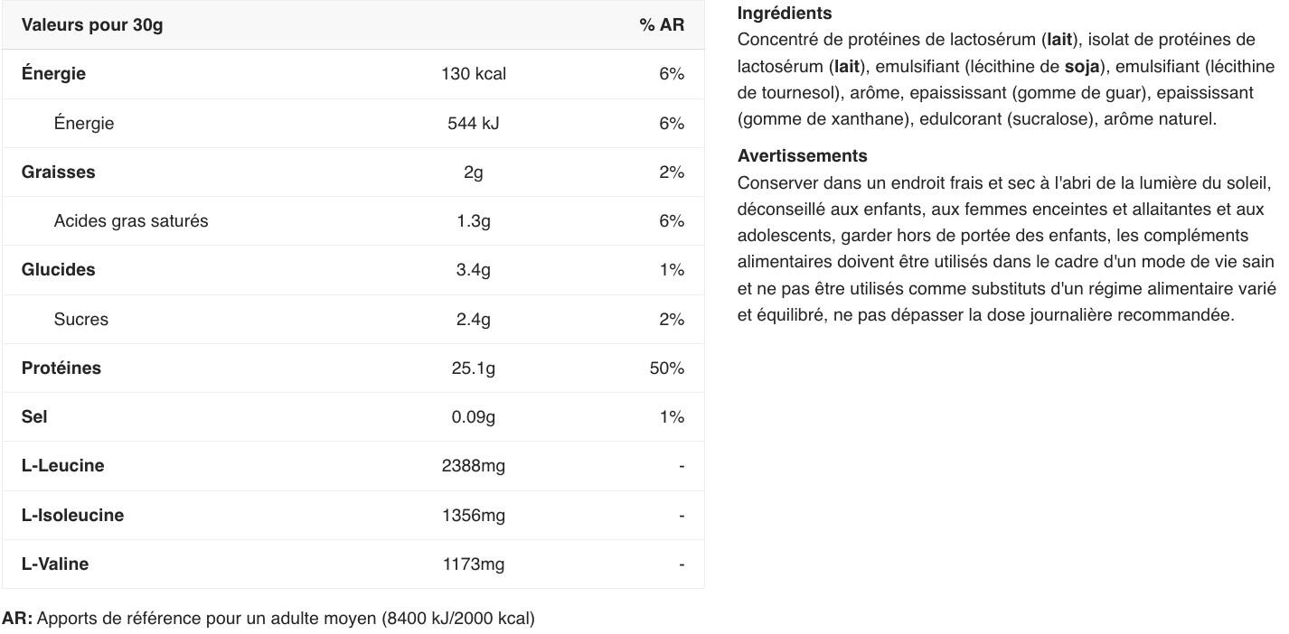 100% Whey Protein Isolate and Concentrate Blend Cookies & Cream QNT Prime Whey 9 2/5
