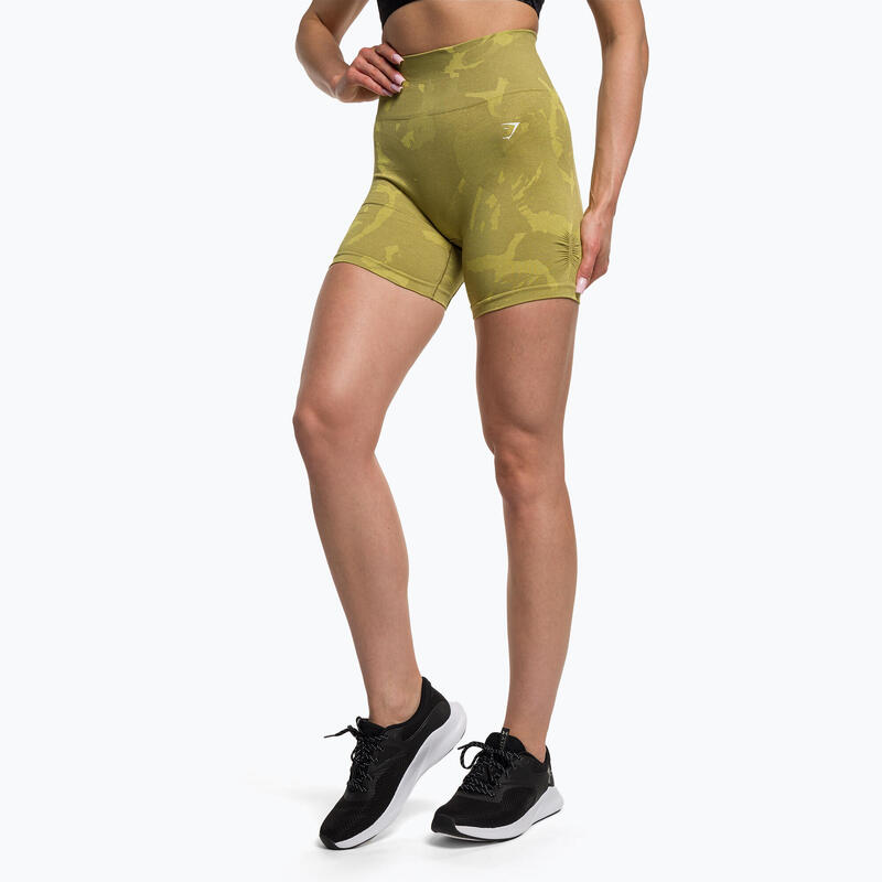 Korte introductie zonder couture Gymshark Adapt Camo Savanna voor femme