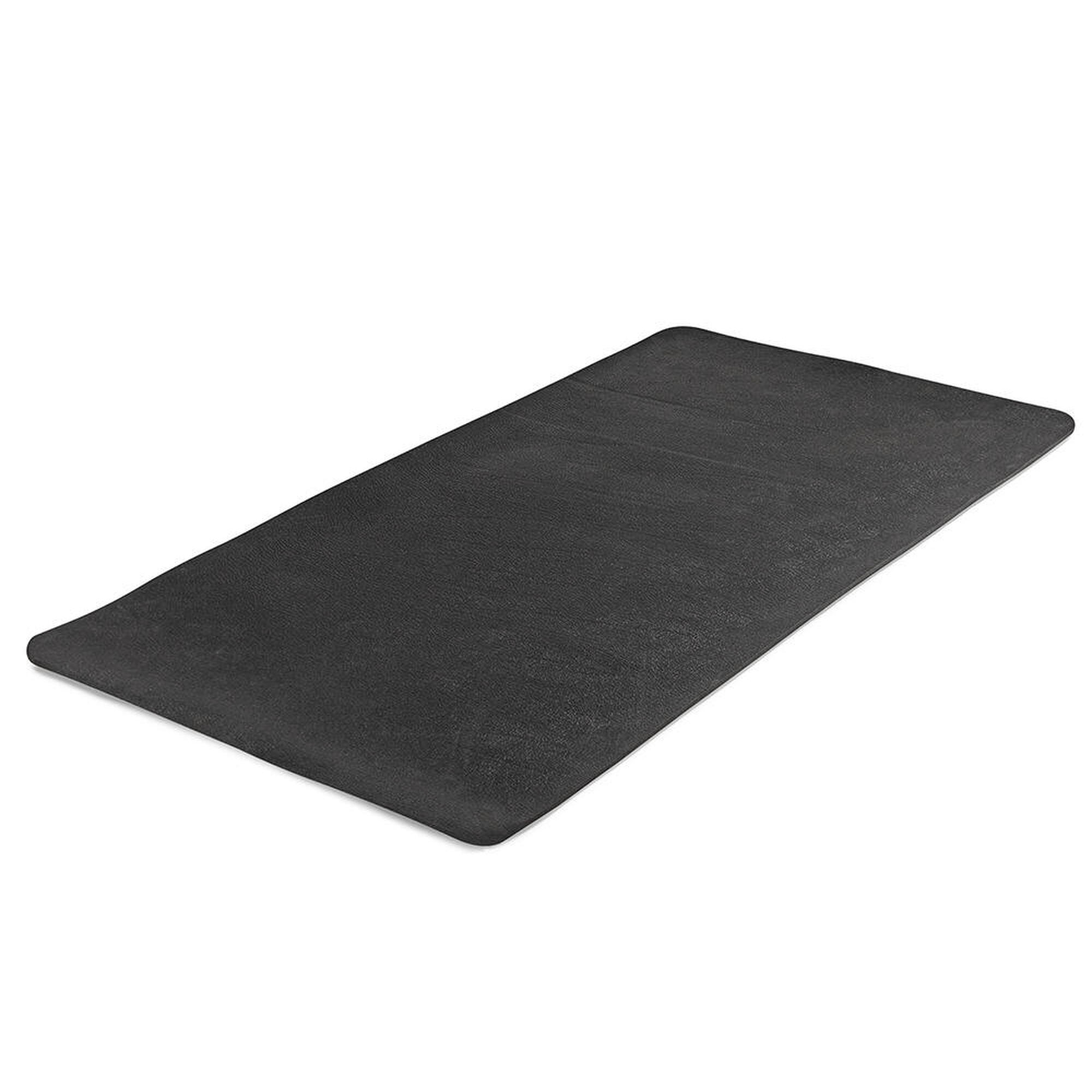 Virtufit - Tapis De Sol Universel - Tapis De Protection Équipement De Fitness 130 X 70 - Dalle - Noir - Taille Unique - Decathlon