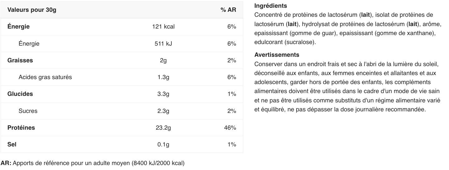 Whey isolate - Delicious Whey Protein - Noix de Coco 2/5