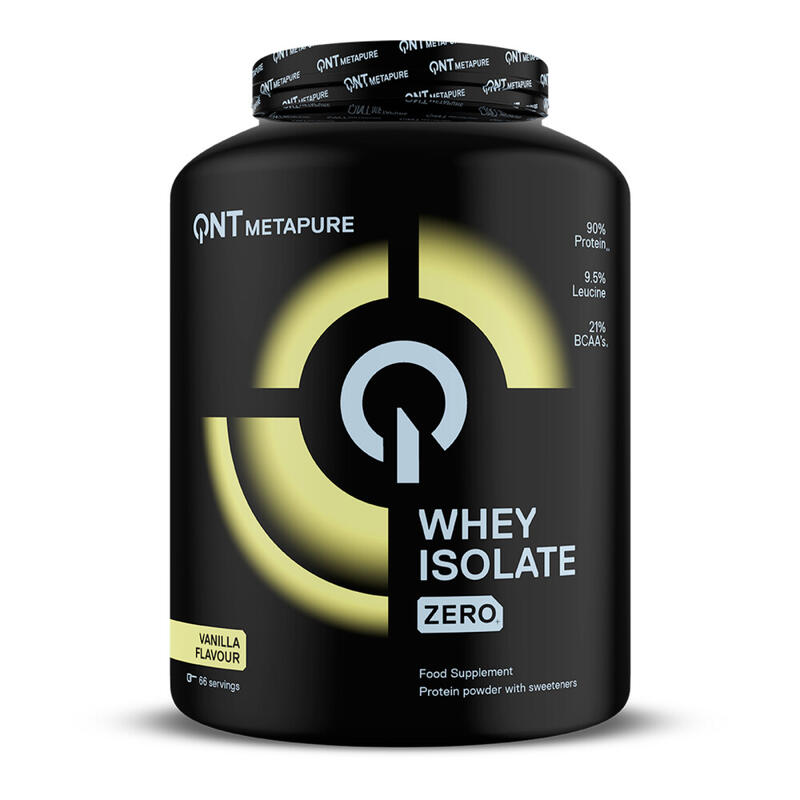 Metapure Whey Isolate Zero - Baunilha - 2 kg Exclusivo Online      99,99€  Preço por quantidade 50,00€kg QNT Metapure Whey Isolate Zero - Baunilha - 2 kgVendido e expedido por: Outdoor Lux    