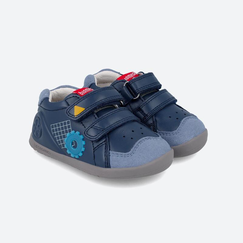 Zapatillas Deportivas Niños Biomecanics 241161A Azul marino Cierre Adherente