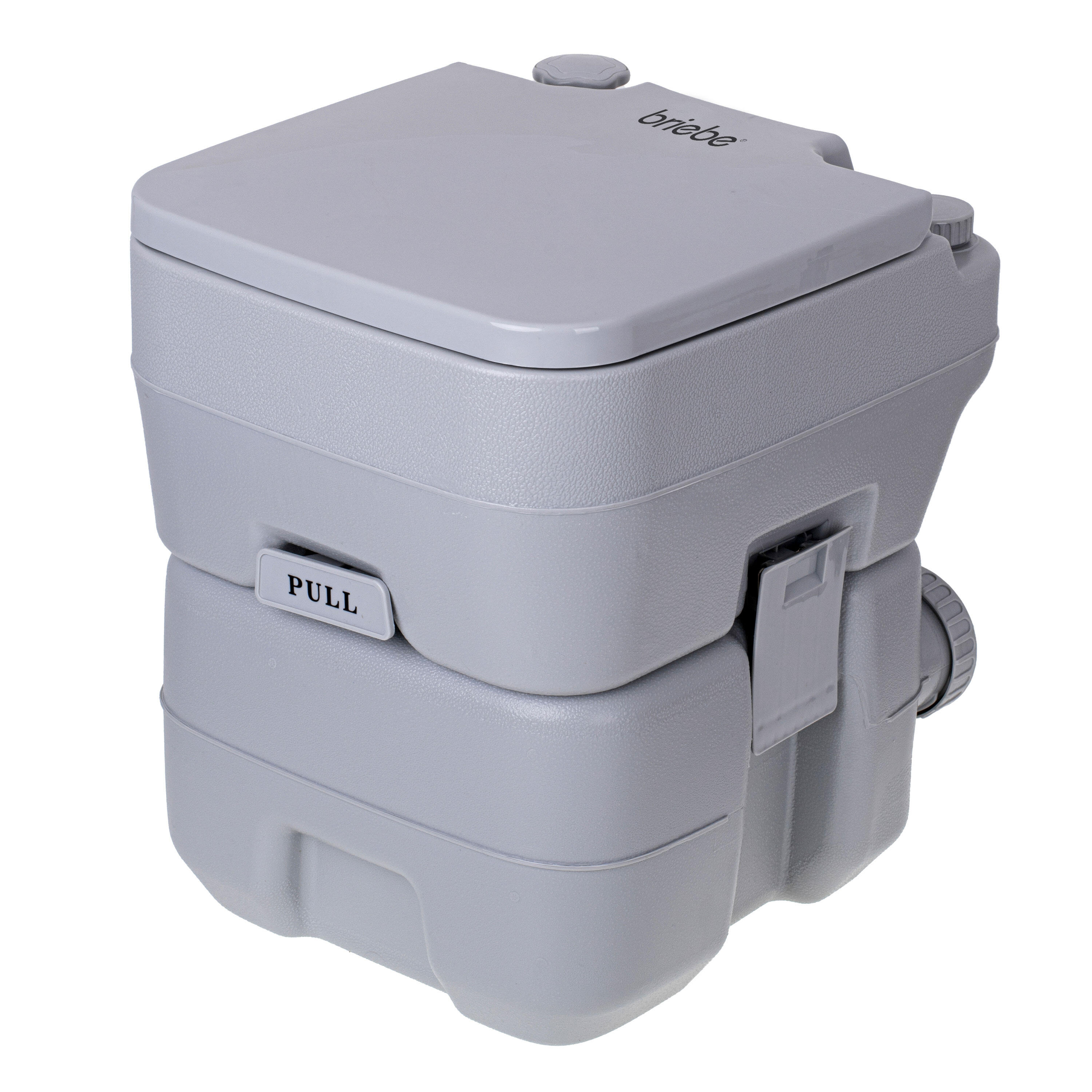 Draagbaar 20L Toilet voor Camper Camping, 13L Waterafvoer Toilet Briebe ...