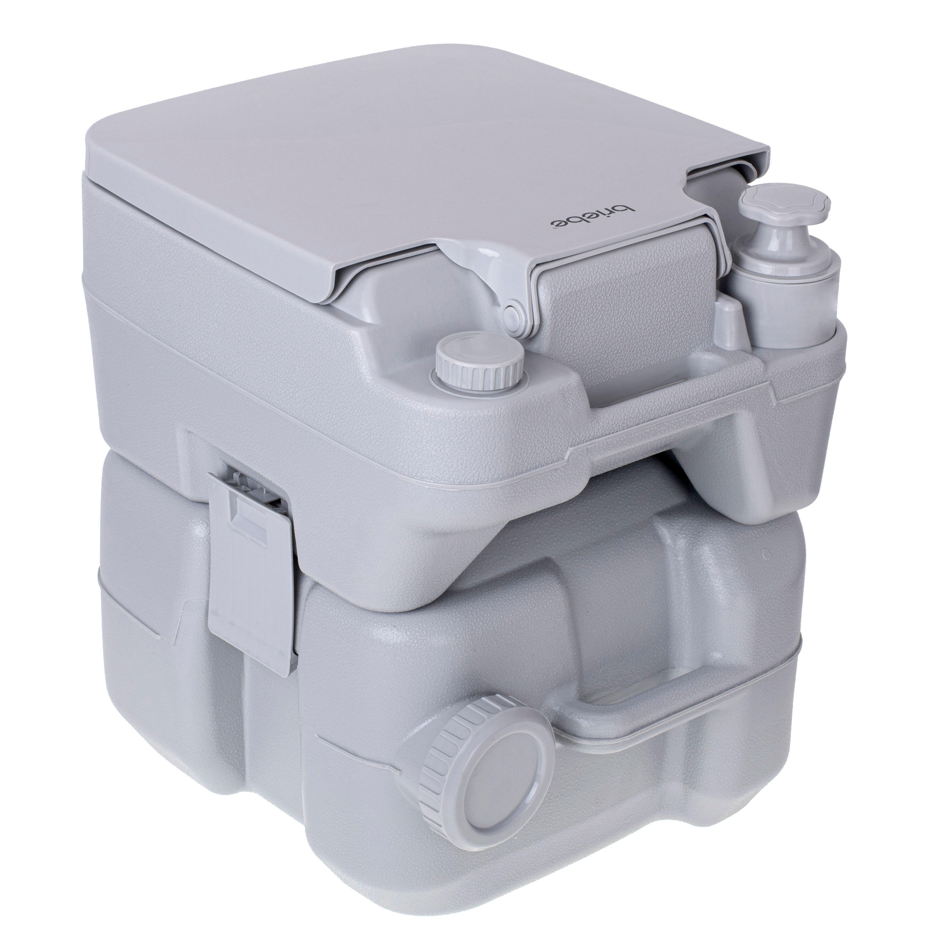 Draagbaar 20L Toilet voor Camper Camping, 13L Waterafvoer Toilet Briebe ...