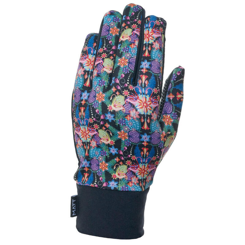 Guantes C.Estrada Inner Touch Screen Flamingos Mujer Multicolor