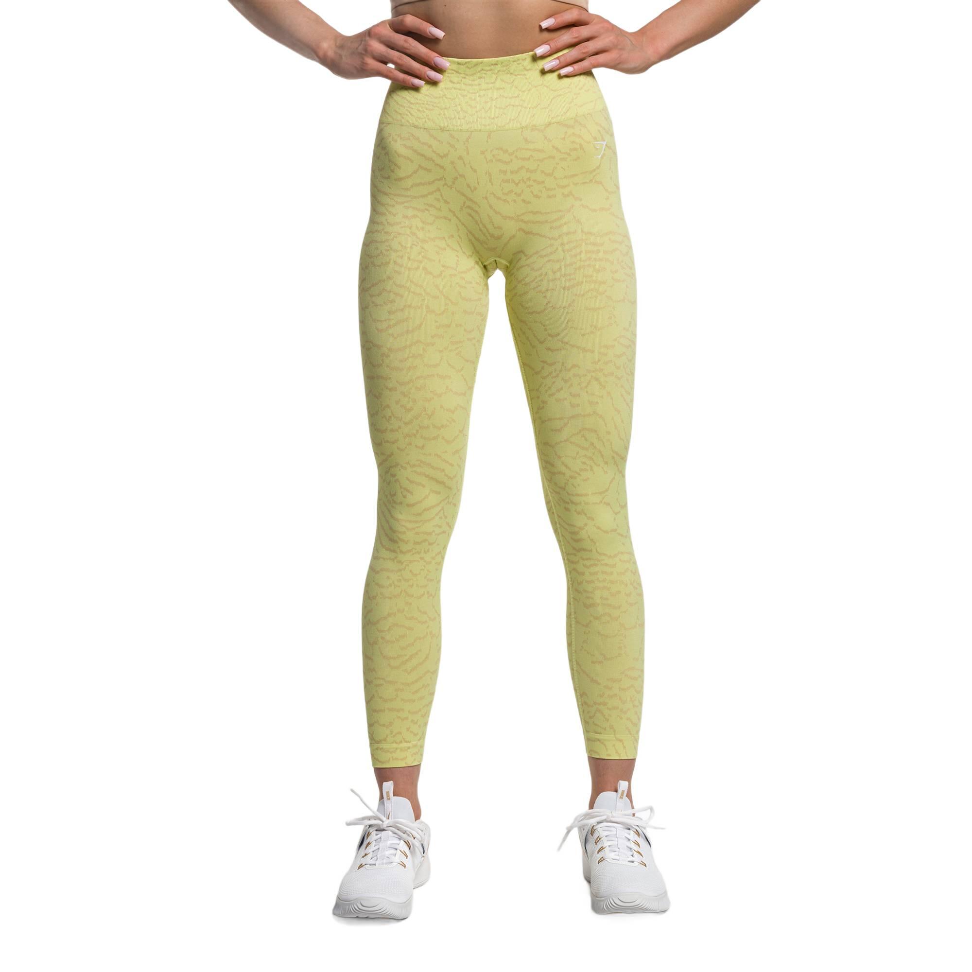 Gymshark - Legging De Training Femme Gymshark Adapt Animal Seamless - Collant - Vert - 48 Xl - Decathlon