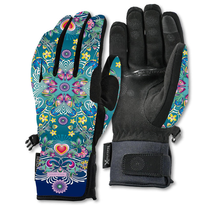 Guantes multifuncionales C.Estrada Papillon Mujer Multicolor