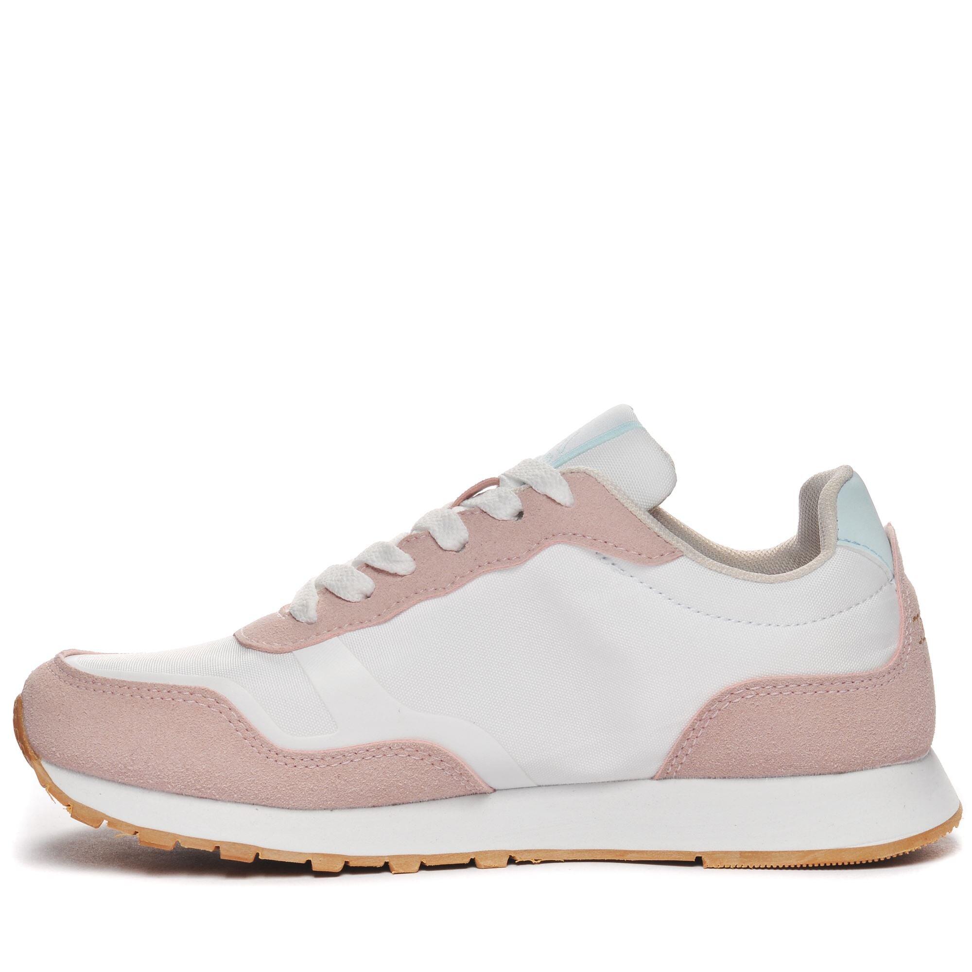 Sneakers bassa da uomo donna in gomma bianco da fitness 5/7