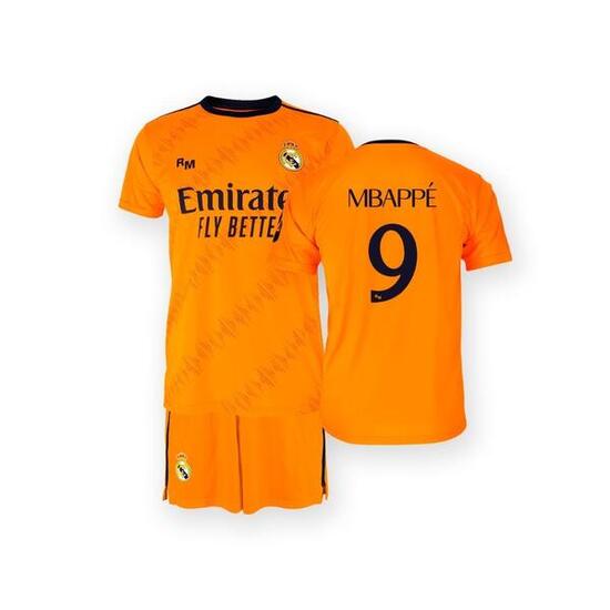 Fussballtrikot Real Madrid auswärts 24/25 Kinder - Mbappé