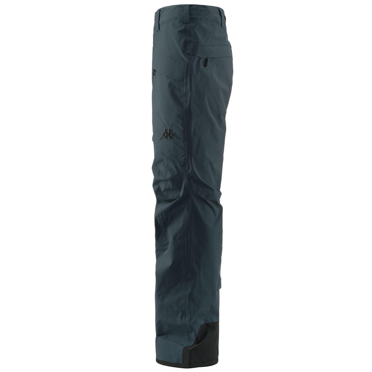 Pantaloni tuta da uomo in poliestere grigio da sci 5/7