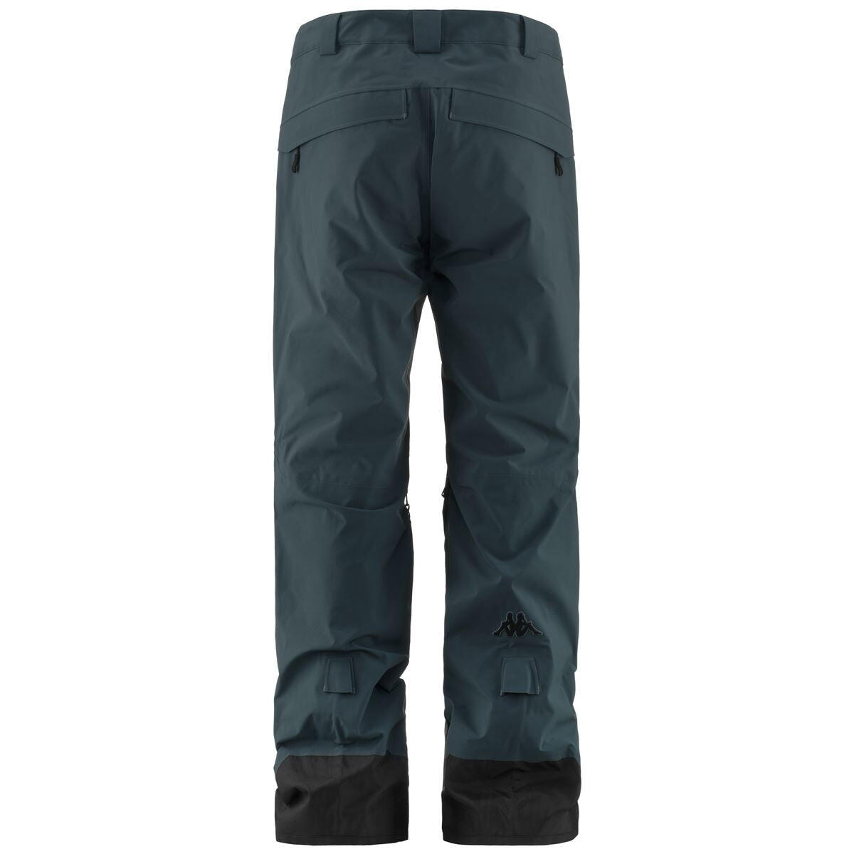 Pantaloni tuta da uomo in poliestere grigio da sci 4/7