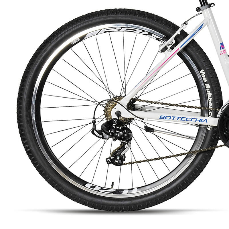 Bicicleta de Montaña 27,5" Bottechia 103 Blanca/Rosa 21V