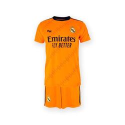 Kit de football Real Madrid away 24/25 enfants