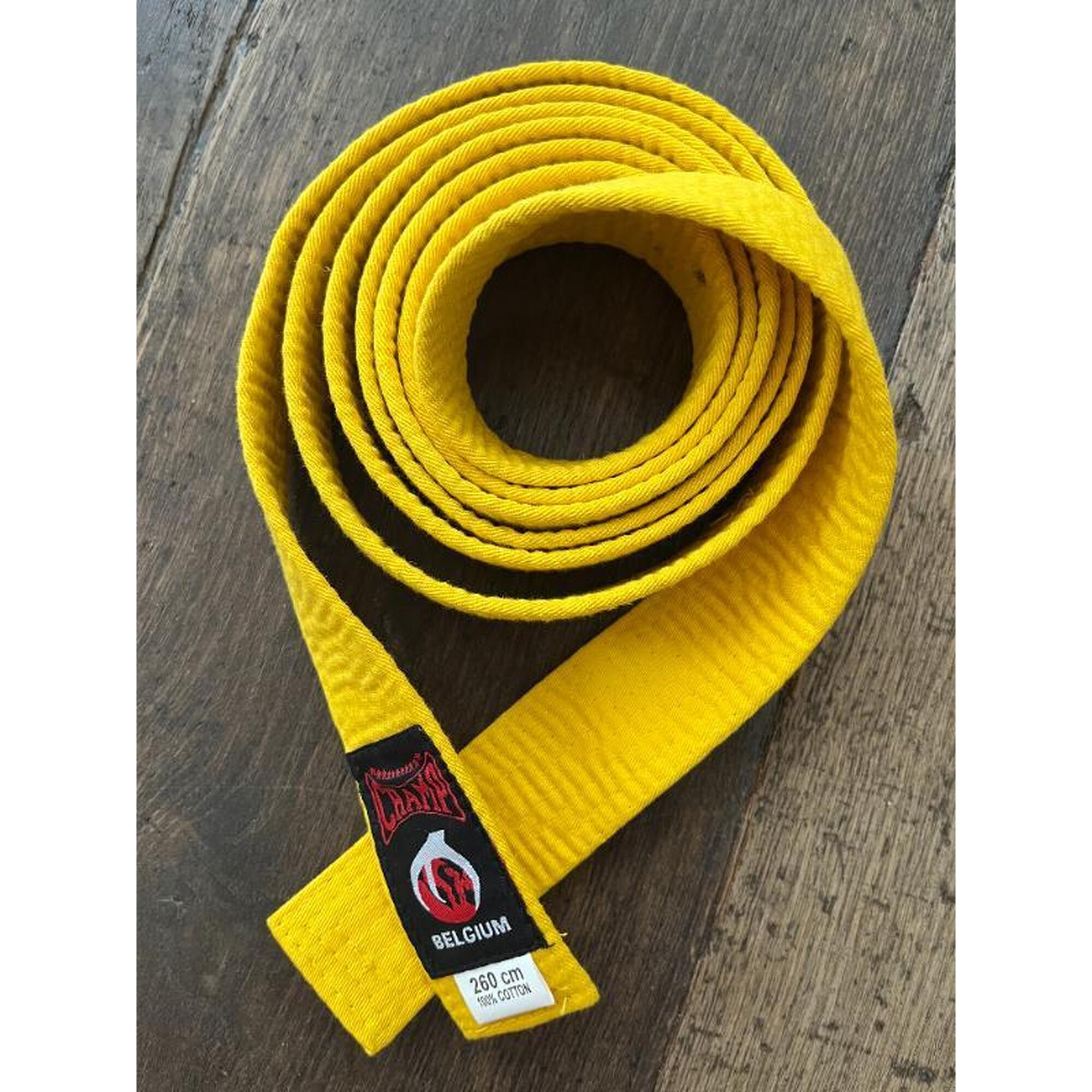 Tussen Particulieren - gele Band voor martial arts