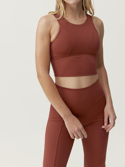 Top deportivo de mujer Elin Sujeción Alta Performance Born Living Yoga