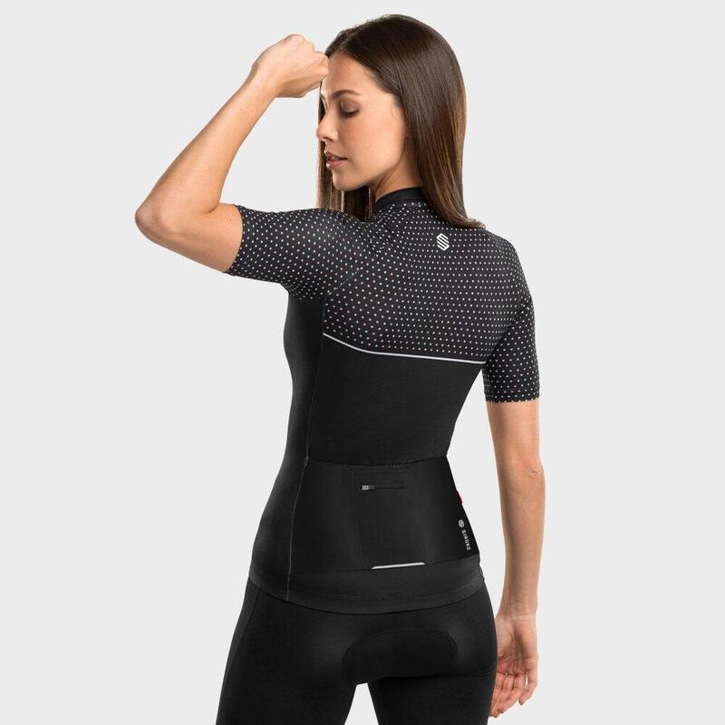 Maillot vélo ultraléger femme Cyclisme M3 Milano Noir