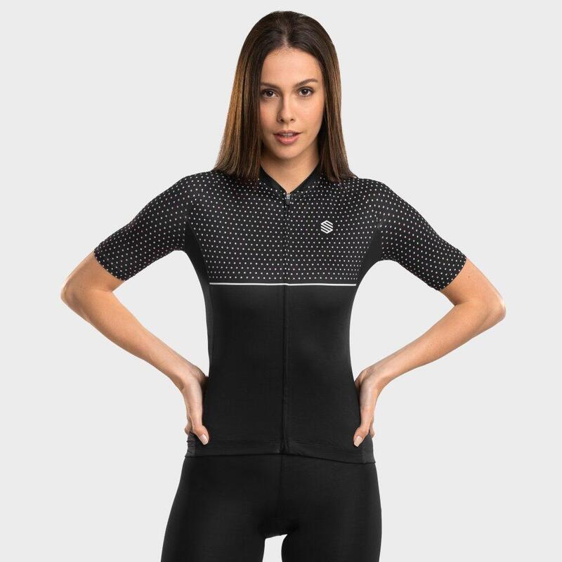 Maillot vélo ultraléger femme Cyclisme M3 Milano Noir