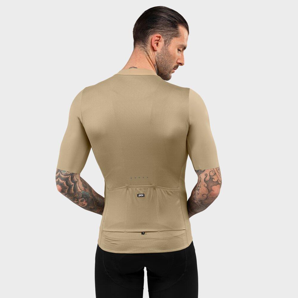 Men's ultra-light cycling jersey SRX PRO Somport Beige