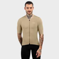 Heren Wielrennen ultralichtgewicht wielershirt SRX PRO Somport SIROKO Beige