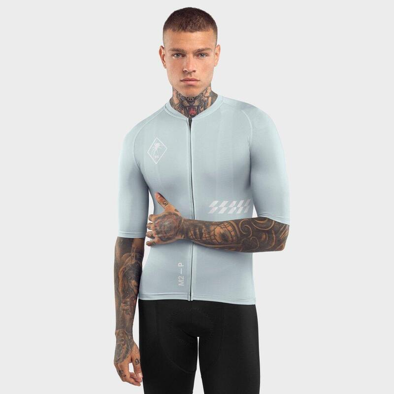 Maillot biodegradable hombre ciclismo Bio Nomad Cross SIROKO Azul