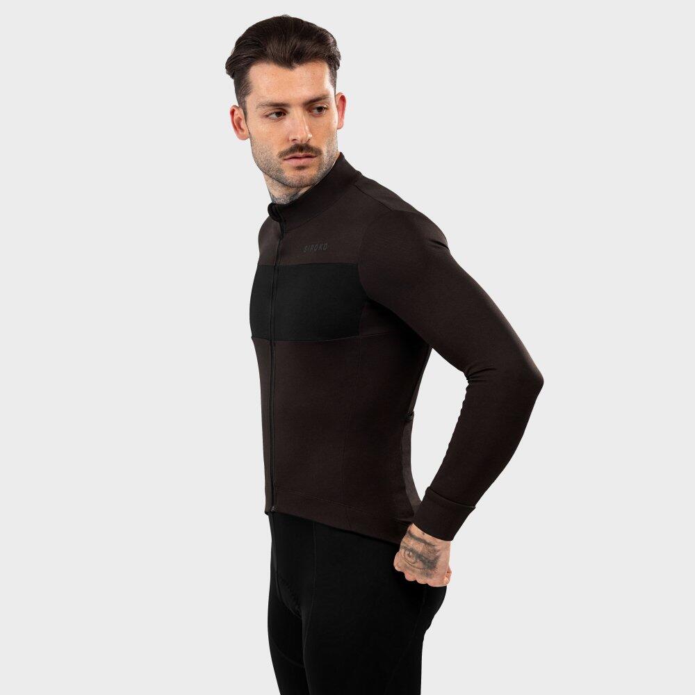 Men's SRX PRO Exclusive Long Sleeve Merino Wool Cycling Jersey Ma