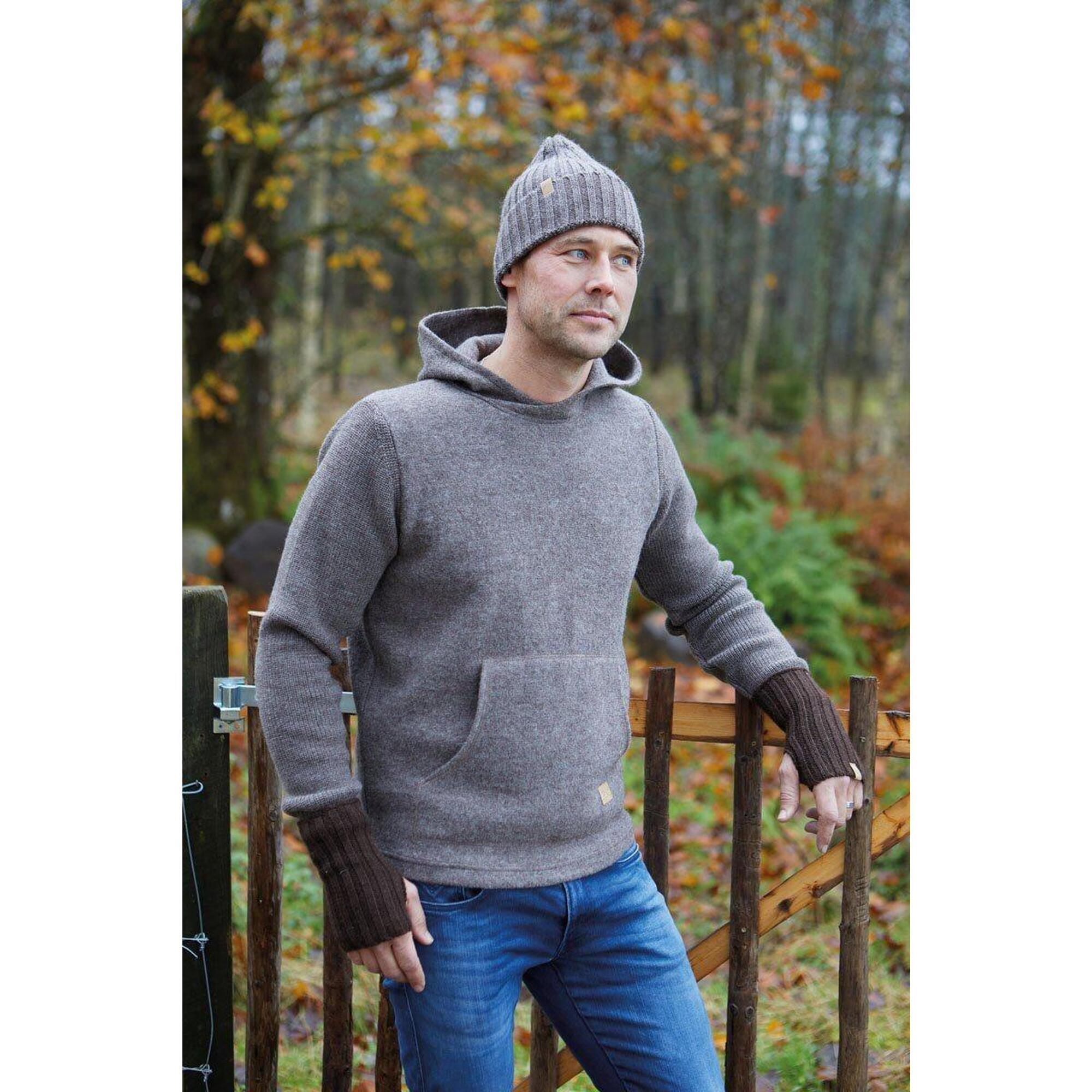 Trui NLS Pentland Hood Nutmeg met capuchon - Bruin