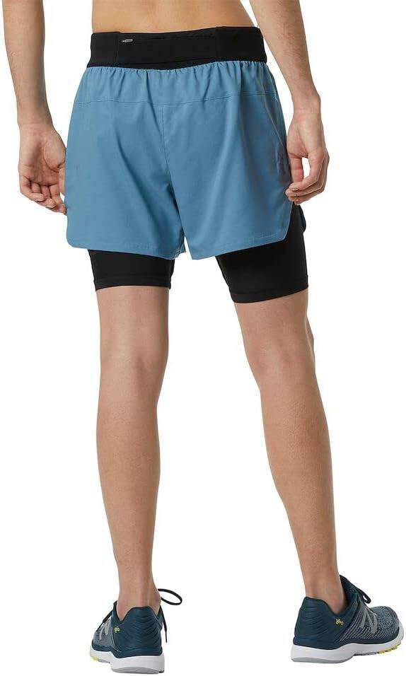 Spodenki sportowe męskie New Balance Q Speed Fuel 2in1