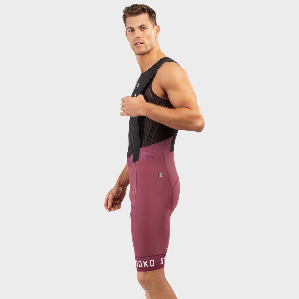 Men's cycling shorts Cyclisme BX Bionaz Bordeaux