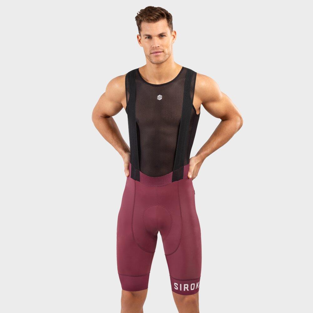 Men's cycling shorts Cyclisme BX Bionaz Bordeaux