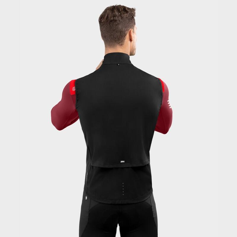 Gilet antipioggia da ciclismo uomo SRX Pro Layer SIROKO Nero