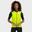 Gilet vélo coupe-vent femme Cyclisme V1-W Langkawi Jaune Brillant