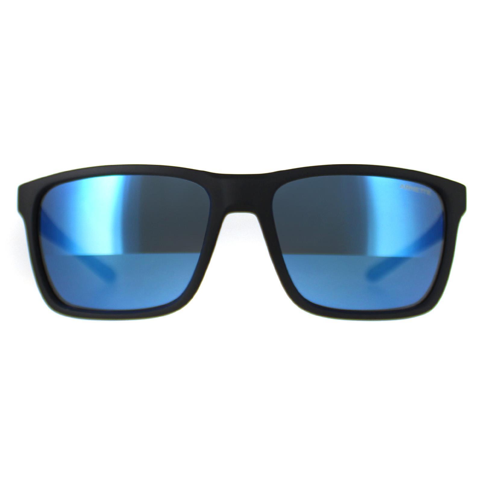 ARNETTE Arnette Square Mens Matte Black Blue AN4323 Sokatra