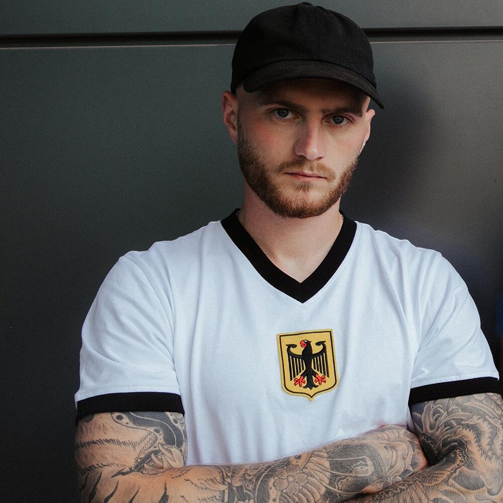 Alemanha 1970's - Camisola de futebol retro - Branco – COPA Football 2/7
