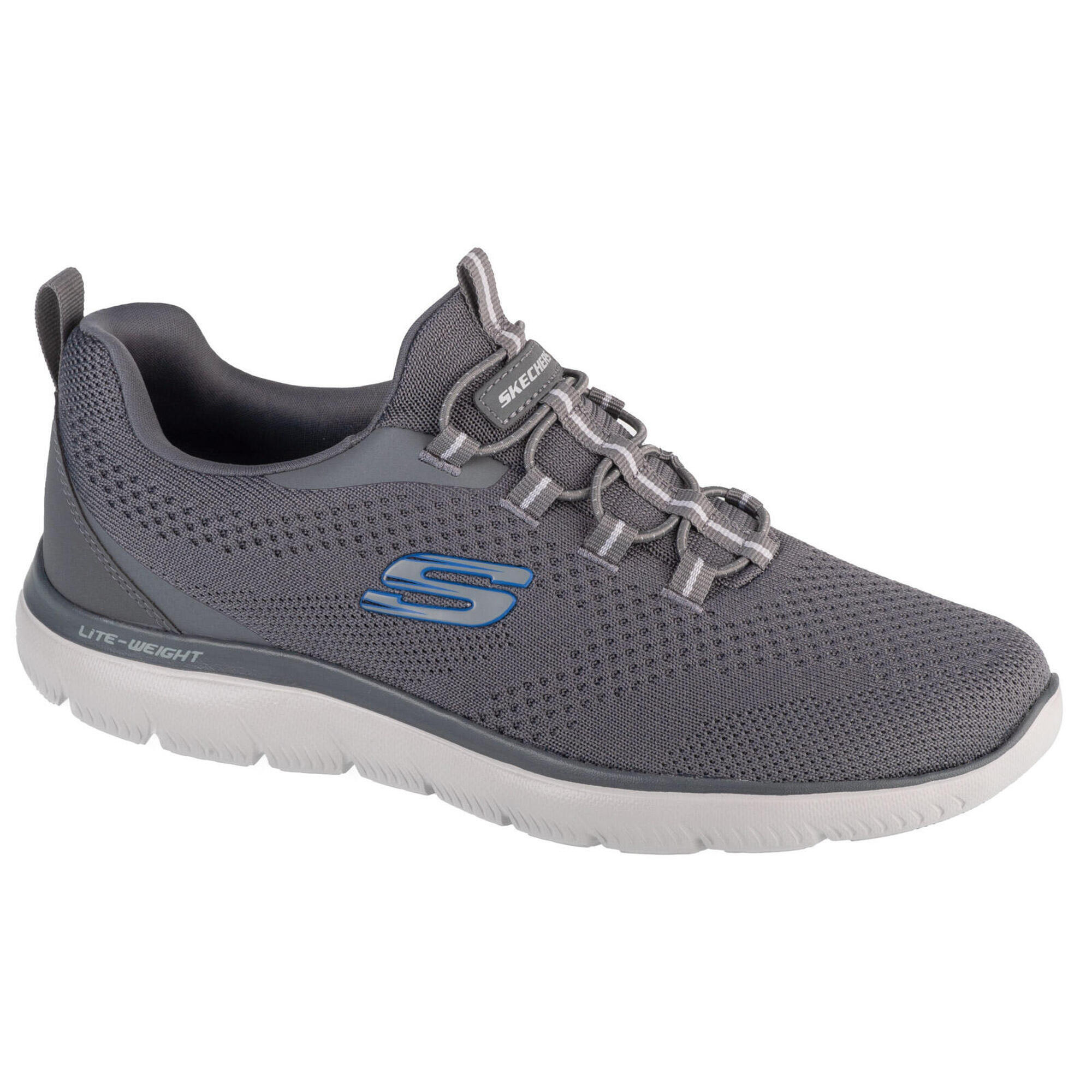 Skechers - Sneakers Pour Hommes Summits - Tallo - Baskets - Gris - 44 - Decathlon