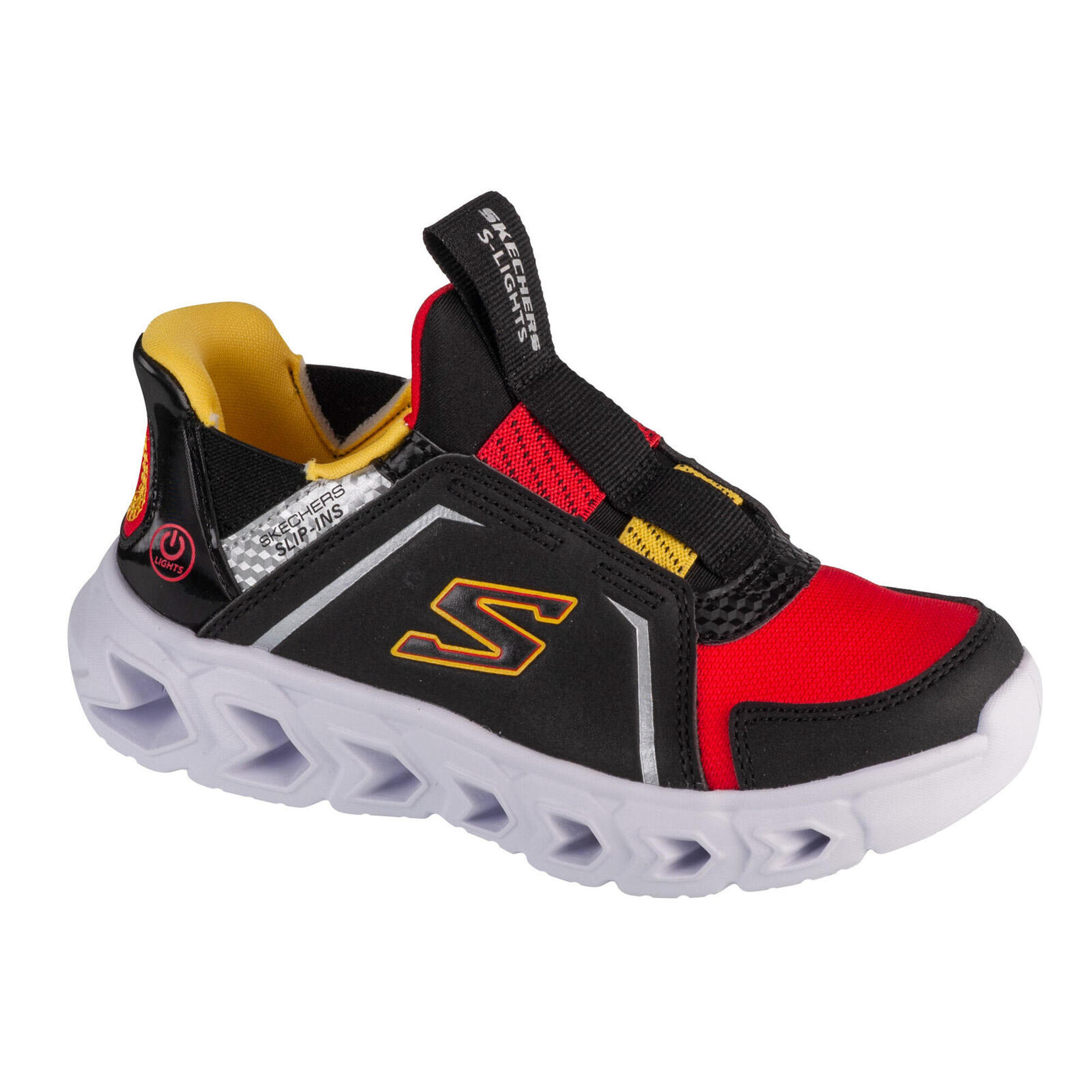 Skechers - Sneakers Pour Garçons Slip-ins: Hypno-flash 2.0 - Vexlux - Chaussures De Sport - Noir - 31 - Decathlon